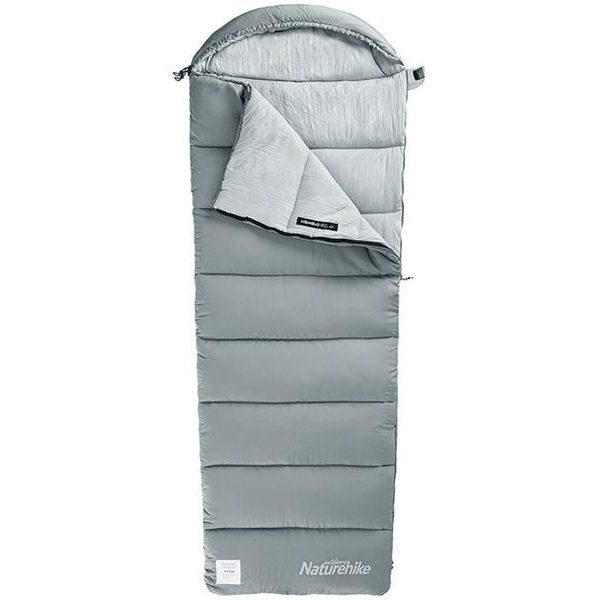 Envelop washable cotton sleeping bag with hood