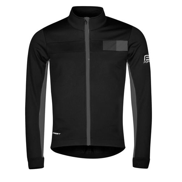 FROST softshell pánská, černo-šedá