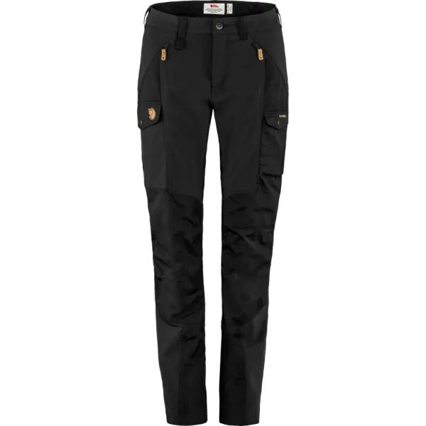 Nikka Trousers Curved W, Black