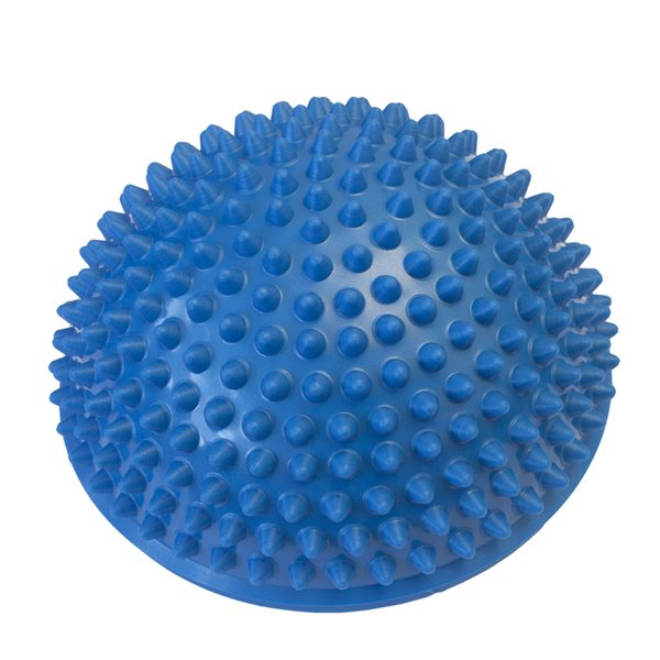 Masážní polokoule - 16 cm modrá