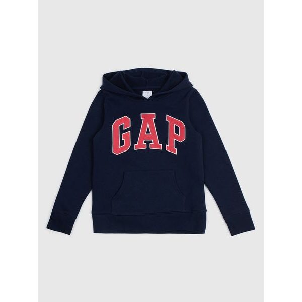 Dětská mikina GAP logo Tmavě modrá