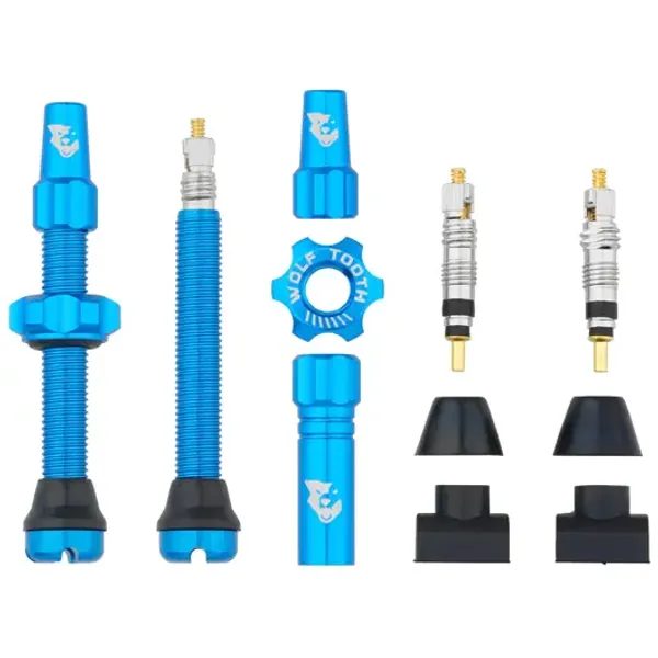 Tubeless Valve Stem Kit 44mm modrá