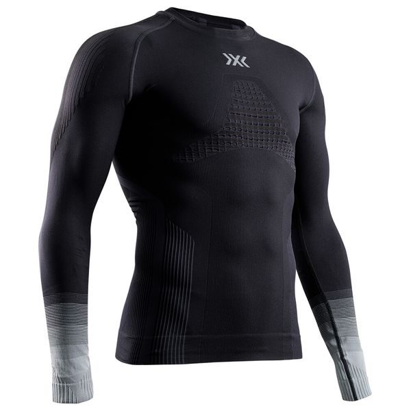 INVENT GRAPHICS SHIRT LS MEN X BLACK/DARK GREY