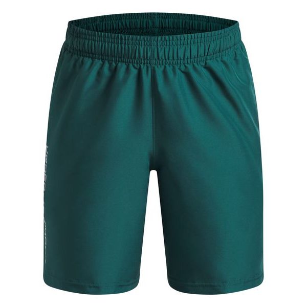 Tech Woven Wordmark Short-GRN