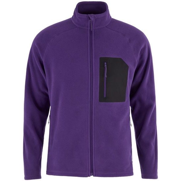 Kaipak Fleece M Dark Violet-Black