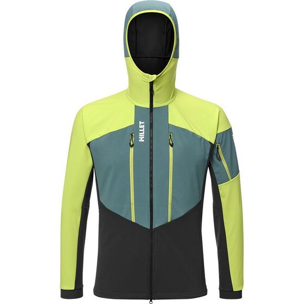 M WHITE SHIELD JKT M BOTTLE/MACAW GREEN