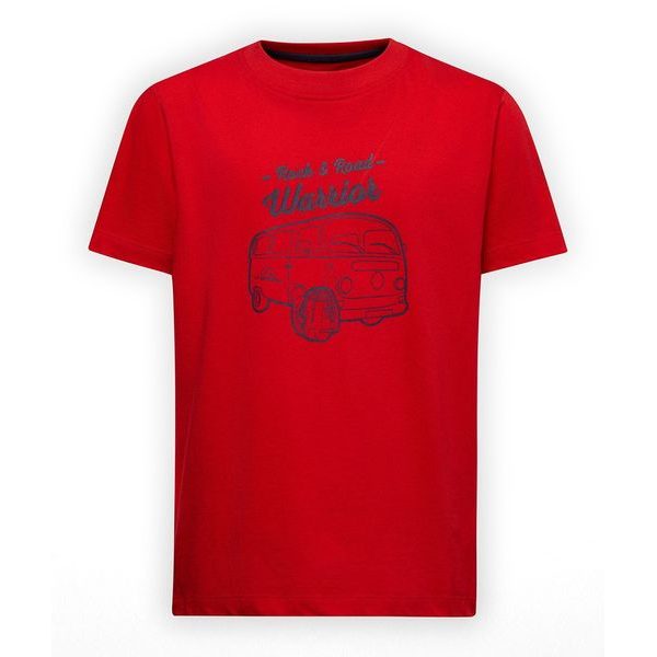 Van T-Shirt K Mountain Red/Night Sky