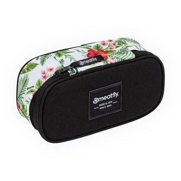 Pencil Case L White Tropical