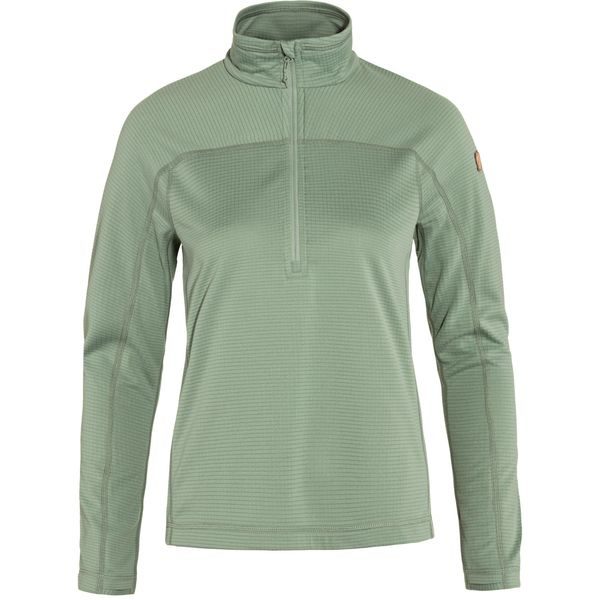 Abisko Lite Fleece Half Zip W, Misty Green