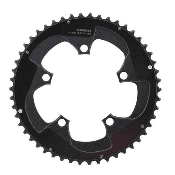 CRING ROAD RED 11S 50T 110 AL5 BTBLK 2PN