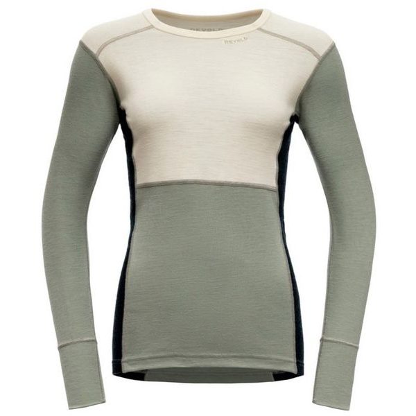 Lauparen Merino 190 Shirt Wmn, Raw White/Fog/Ink