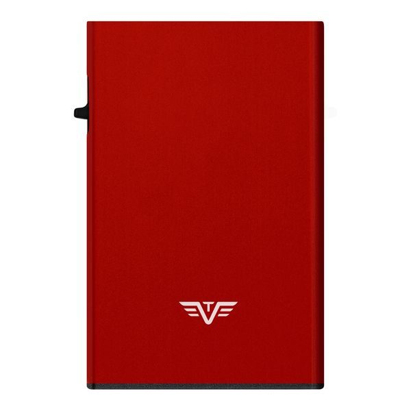 Card Case Click & Slide - silk Red