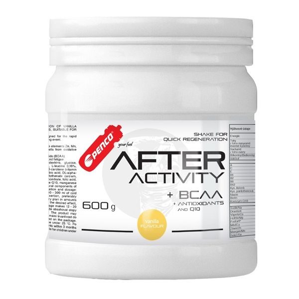 After Activity, dóza, 600 g vanilka
