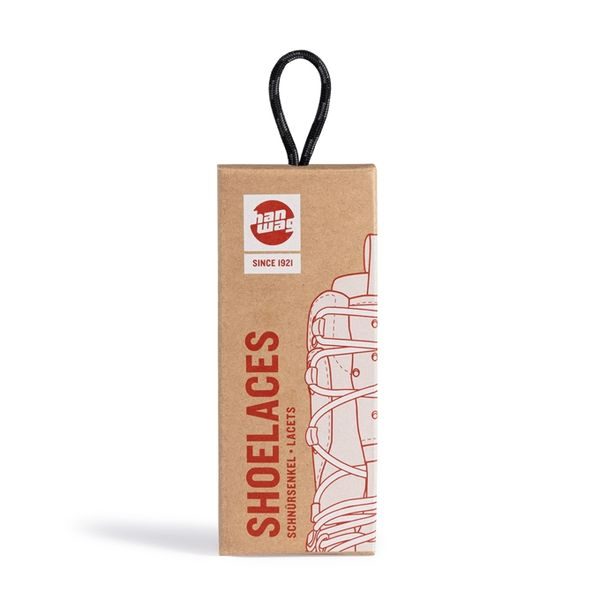 Shoe Laces RP 200 cm (Pack of 6) Black/Asphalt