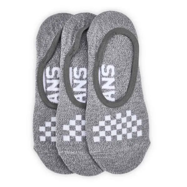 Classic Heathered Canoodle 6.5-10 3pk Grey Heather/White