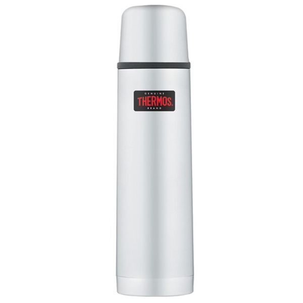 Termoska s tlačítkovým uzávěrem a šálkem 500 ml nerez