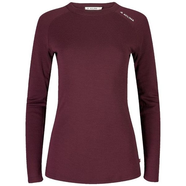 WarmWool Crew Neck shirt, Woman Fig
