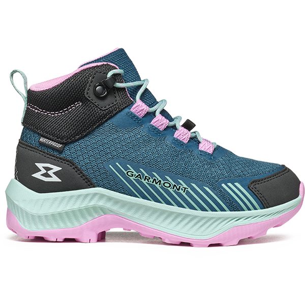 9.81 KIDS PULSE MID WP, corsair blue/lavender rose