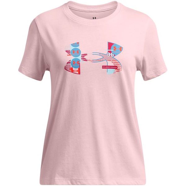 UA Big Logo UA Fill SS, růžová
