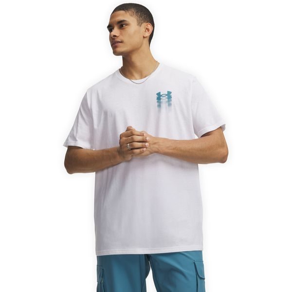M BLUR LOGO SS-WHT