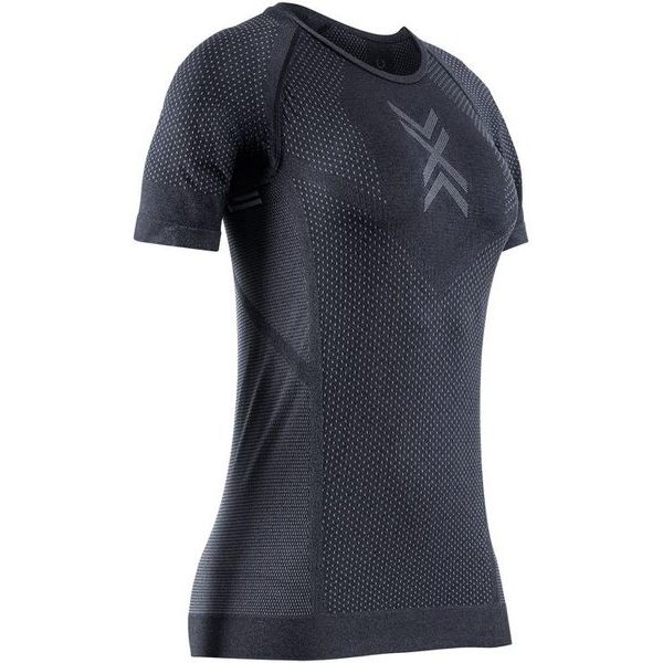 X-BIONIC® XCEED RUN SHIRT SS WMN X Black/Rhino Grey
