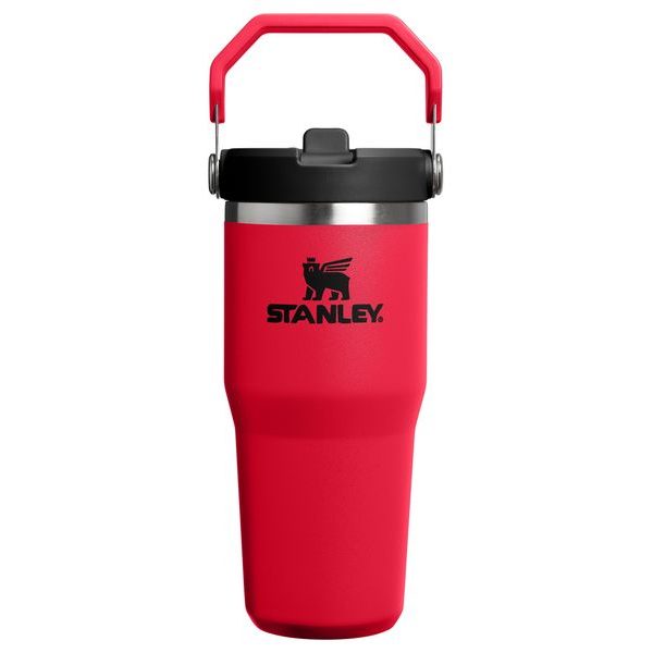 IceFlow™ Flip Straw 2.0 Tumbler 410 ml Chili Black