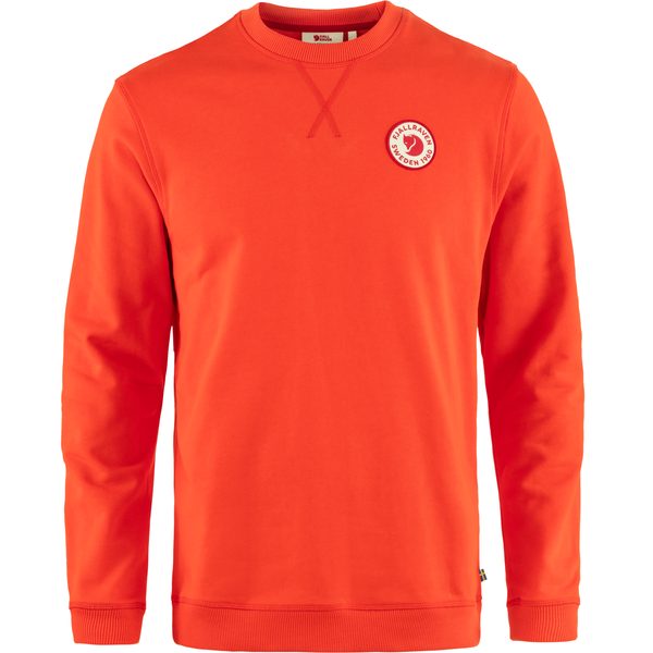 1960 Logo Badge Sweater M Flame Orange