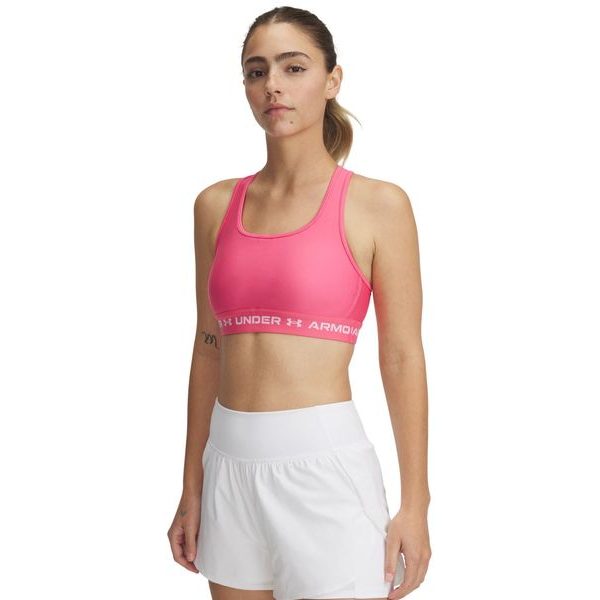 Crossback Mid Bra pink/white