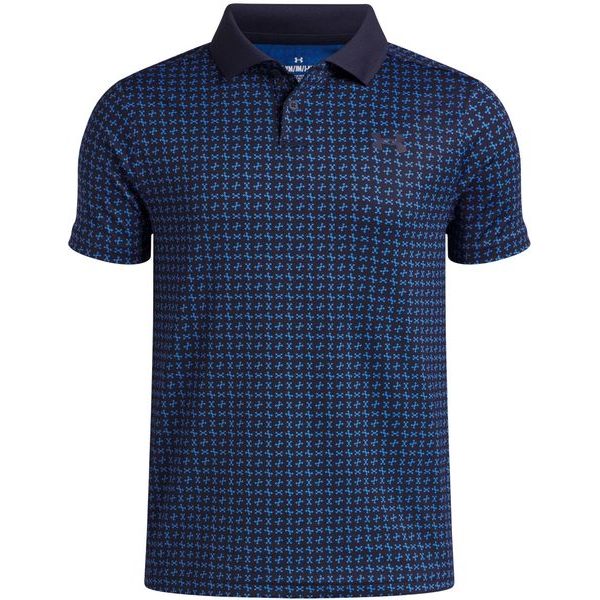 UA Matchplay Printed Polo 411-BLU