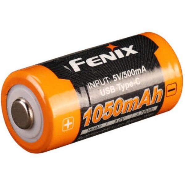 RCR123A 1050 mAh USB-C (Li-ion)