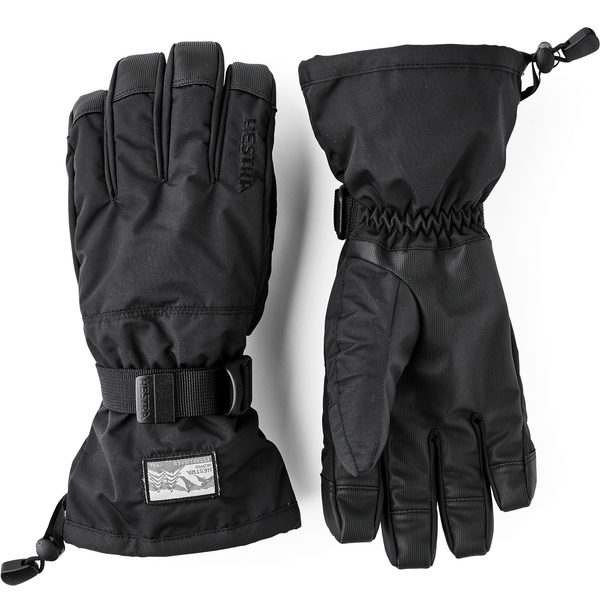 Gauntlet Sr. - 5 finger Svart/Svart