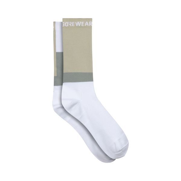 Essential Block Socks white/tech beige