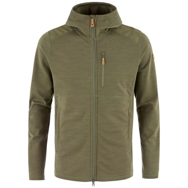 Keb Fleece Hoodie M Laurel Green