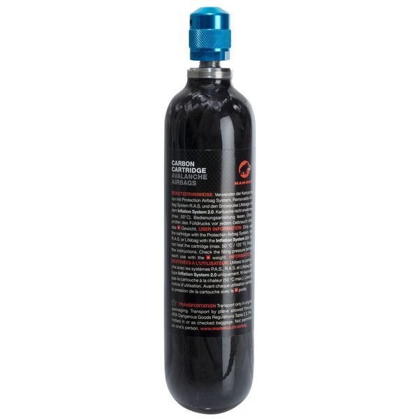 Carbon Cartridge 300 bar black