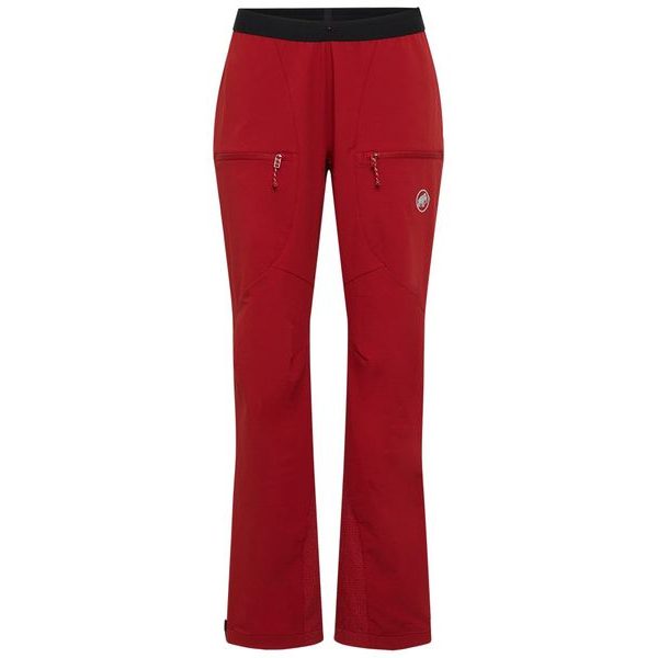 Aenergy SO Hybrid Pants Women dark mammut red