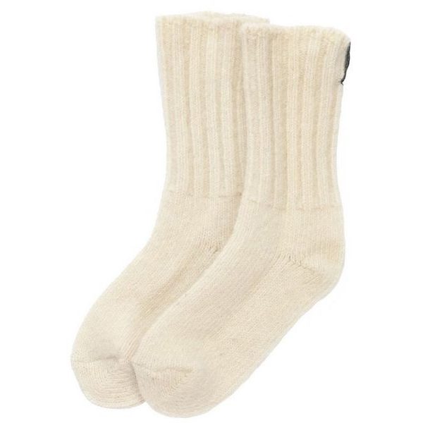 Nansen Wool Sock, Offwhite