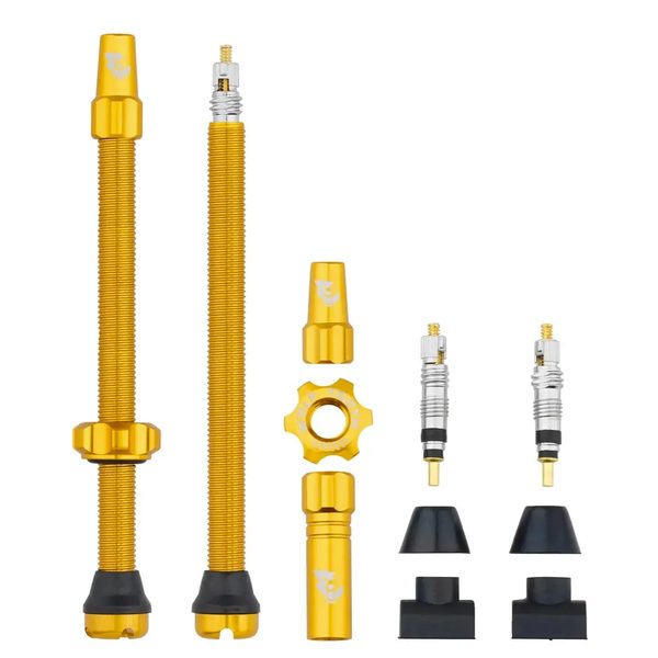 Tubeless Valve Stem Kit 80mm zlatá
