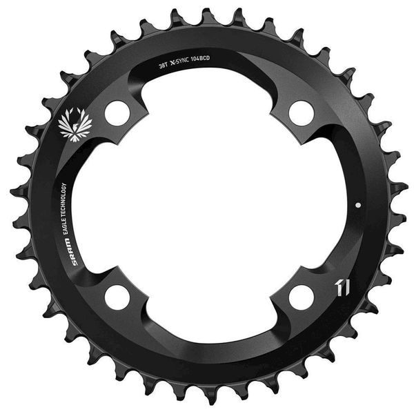 CRING X-SYNC EAGLE 38T 104 BLK