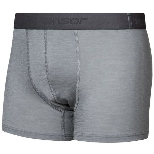 MERINO ACTIVE pánské trenky sv.šedá