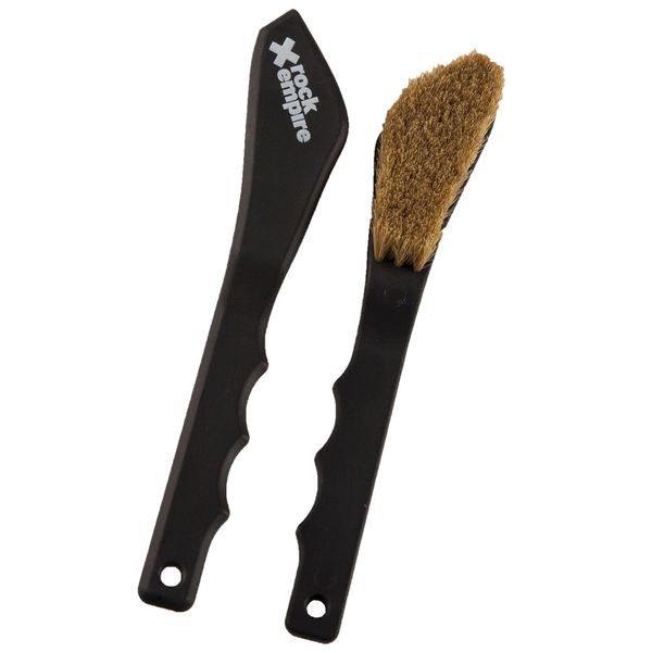 Curved brush,