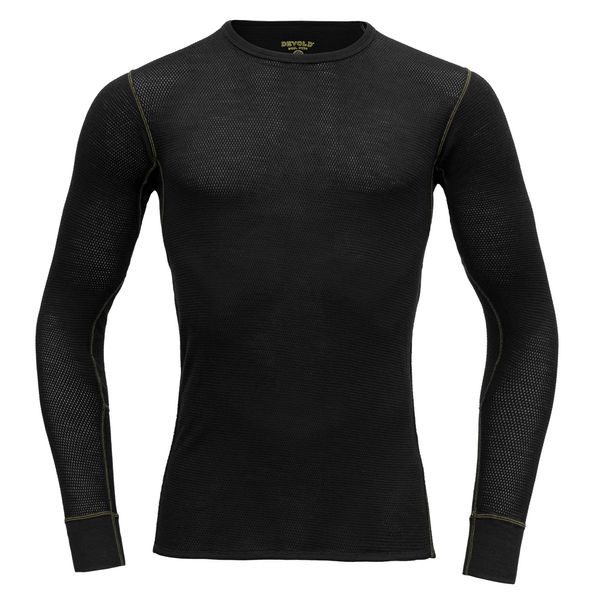 Wool Mesh Man Shirt, Caviar