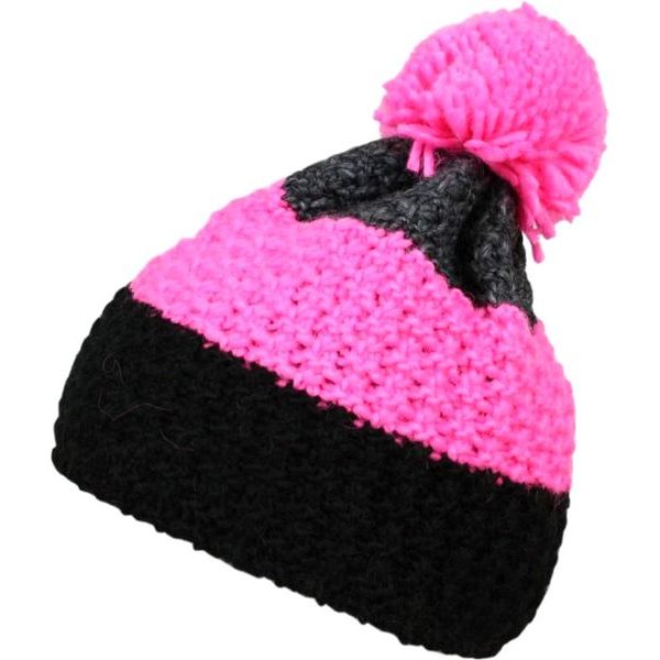 Tricolor, grey/pink/black