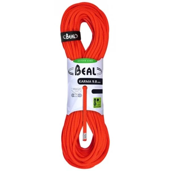 Karma 9,8 mm solid orange 50 m