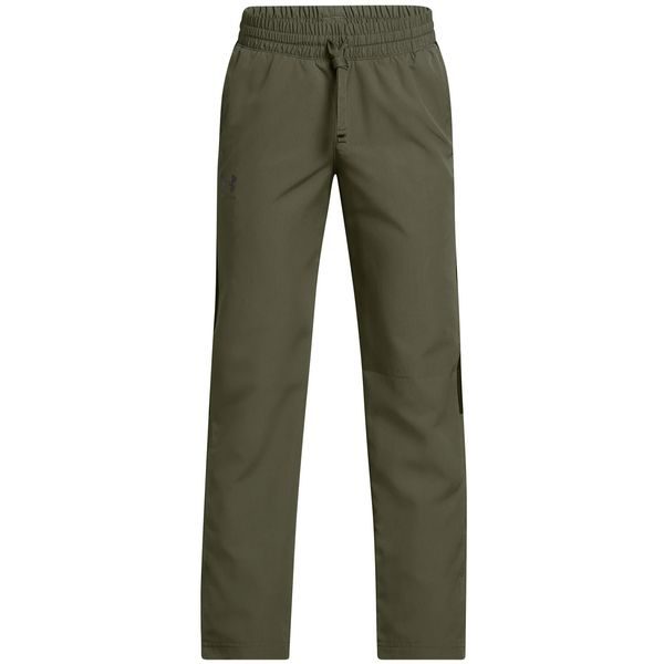 UA B Rival Wvn Pant-GRN