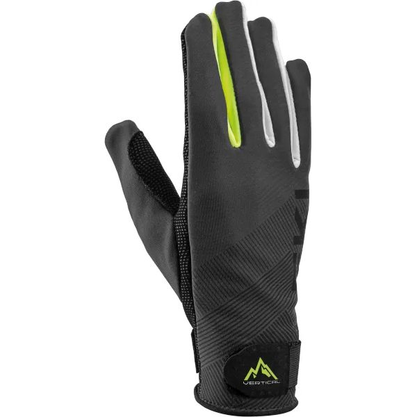 Guide, charcoal-neon yellow-white