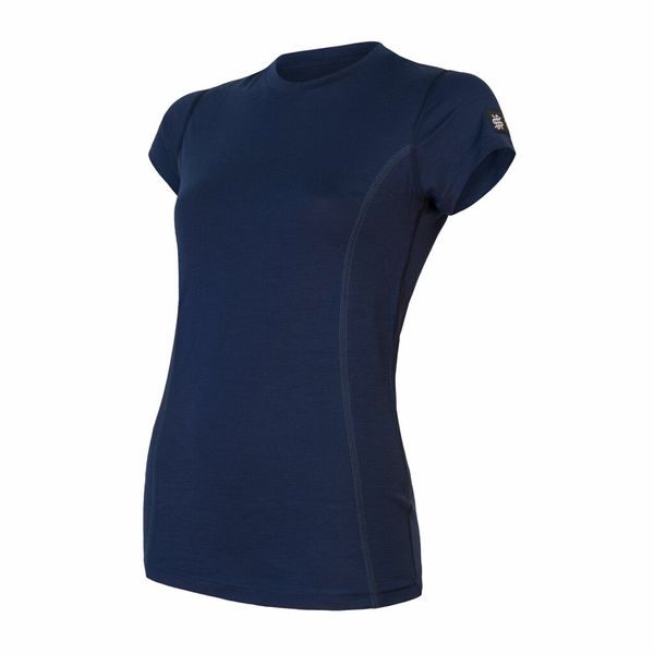 MERINO ACTIVE dámské triko kr.rukáv deep blue