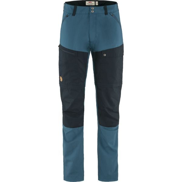 Abisko Midsummer Zip Off Trousers M Indigo Blue-Dark Navy