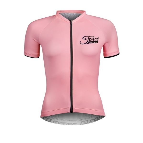 CHARM women's neck sleeve light pink