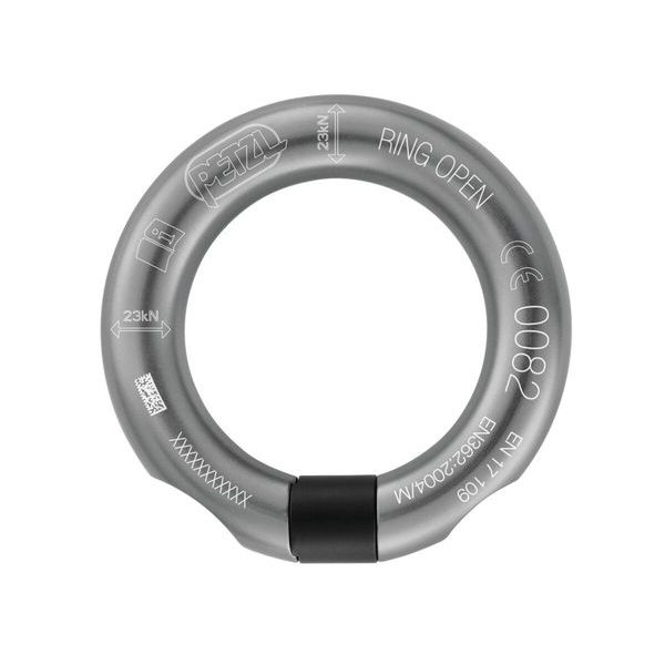 RING OPEN šedý