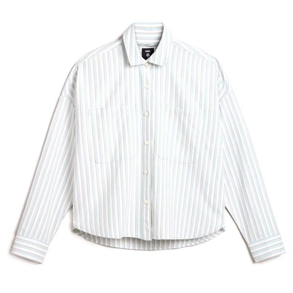 ANTICA BOXY LS SHIRT GRAY MIST